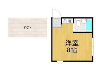 パレス甲東園の間取り