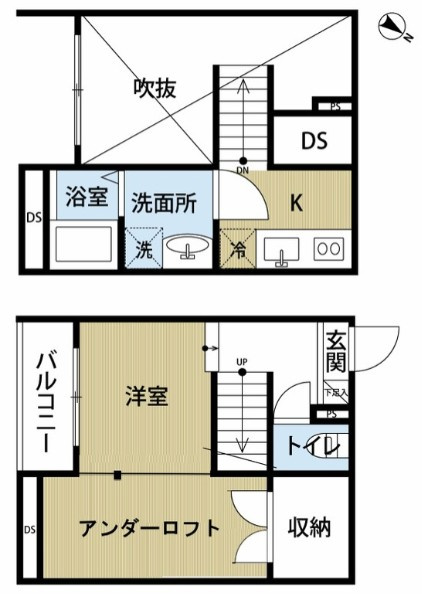 【仲介手数料：50％OFF】対象物件！の間取り