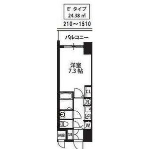 【間取り】 | S-RESIDENCE新大阪駅前