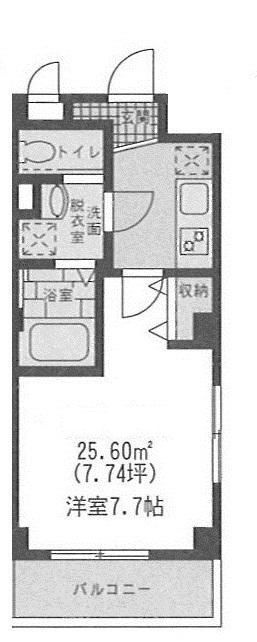 ハイネスコートの間取り|間取りです。