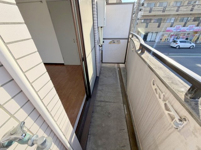 福寿ビルのバルコニー