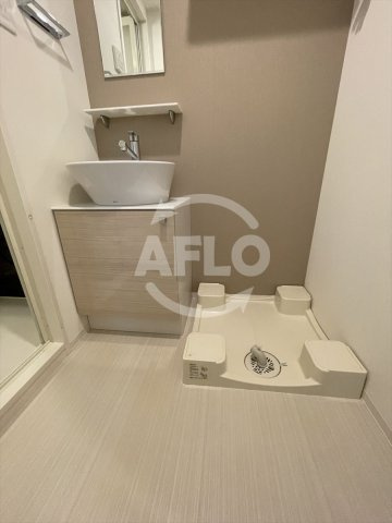 エスリード京橋アミュゼの洗面所|エスリード京橋アミュゼ　洗面脱衣所