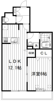 オーパス信濃町の間取り