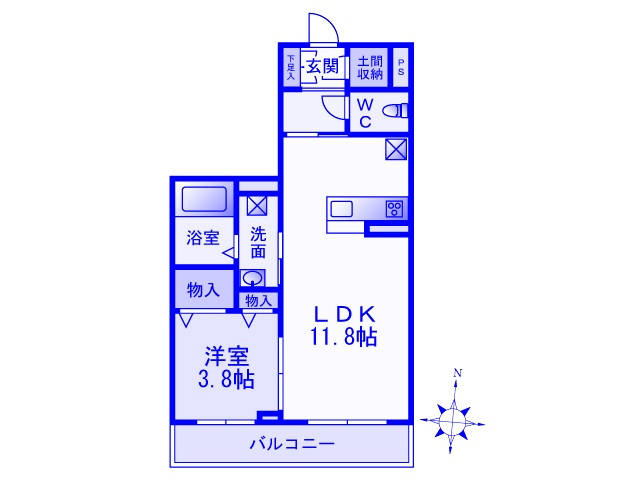 SperanzaⅡの間取り