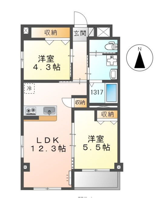 MARLEの間取り