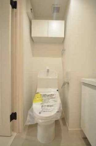 横浜市港北区篠原東１丁目のアパートのトイレ|清潔感のあるトイレです！