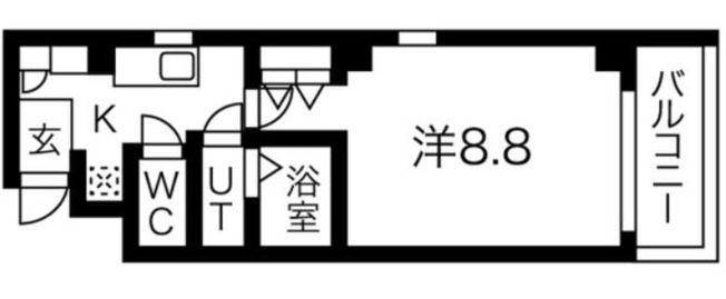 【間取り】 | Y’sパレス谷町