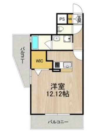 Lasante京橋の間取り|Lasante京橋　間取り