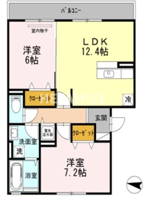 ロイヤルガーデン木場の間取り