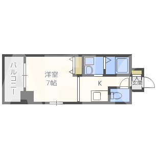 CASA京橋の間取り|CASA京橋　間取り