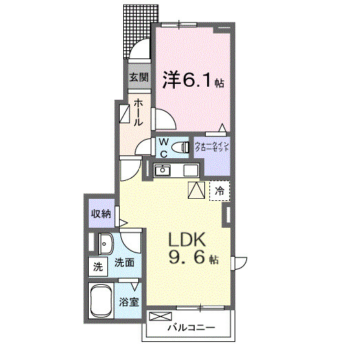 フィオーレ　エムの間取り
