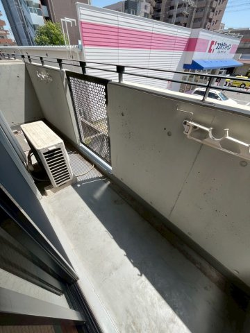 ポコアポコさくら夙川メゾンのバルコニー
