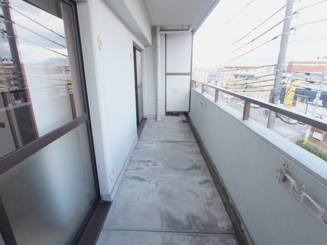 メープル祇園のバルコニー