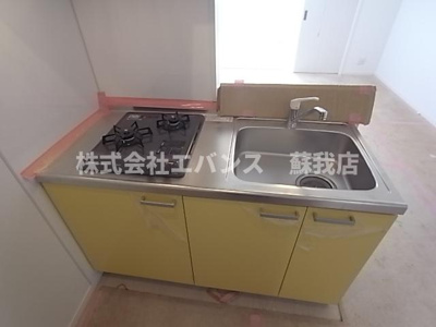 【キッチン】 | アトレイユ蘇我 | コンパクトなキッチンで掃除もラクラク