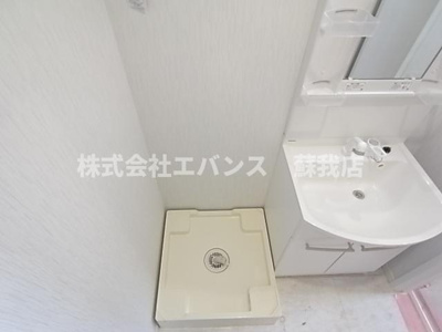 【洗面所】 | アトレイユ蘇我 | 広い洗面スペース