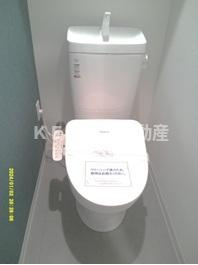 【トイレ】 | アクティ目黒駅前１号棟 | 落ち着いた色調のトイレです