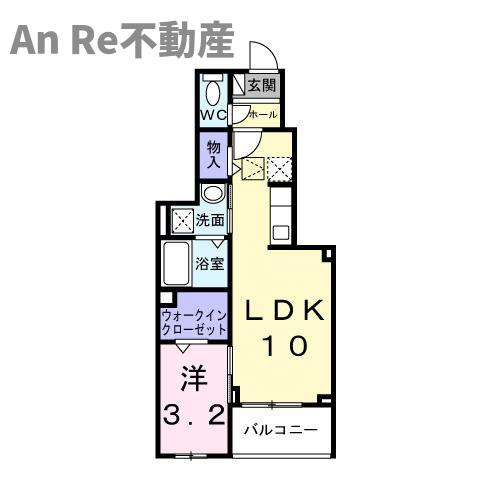 エヴァーガーデン町屋の間取り