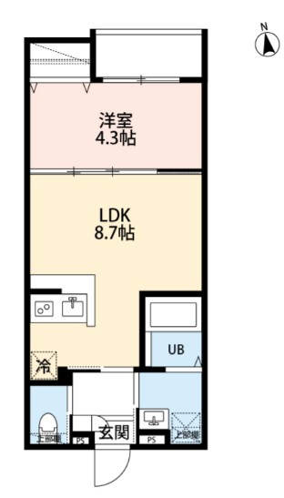 Fiore 柴又の間取り