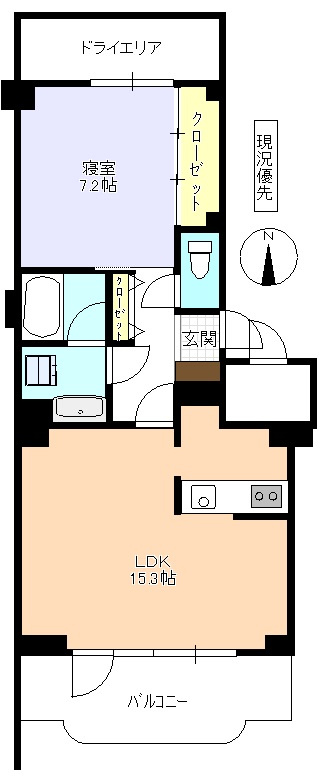 メルヴェール軽井沢ホットスプリングＡ街区壱番館の間取り
