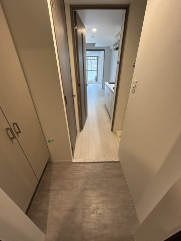 リヴェント福島野田の玄関
