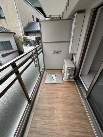 リヴェント福島野田のバルコニー