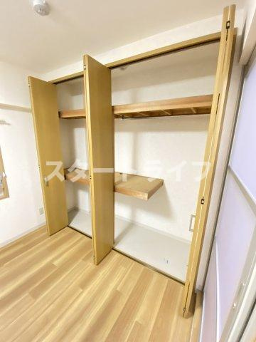 大阪市東淀川区東中島１丁目の賃貸マンションの収納|参考写真