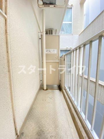 大阪市東淀川区東中島１丁目の賃貸マンションのバルコニー|参考写真