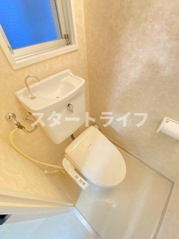大阪市東淀川区東中島１丁目の賃貸マンションのトイレ|参考写真