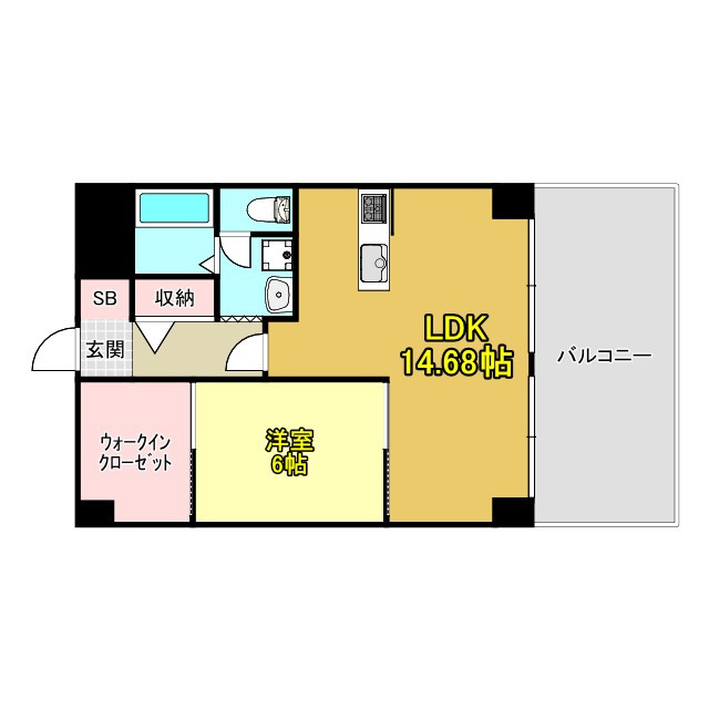 アーカス野江の間取り
