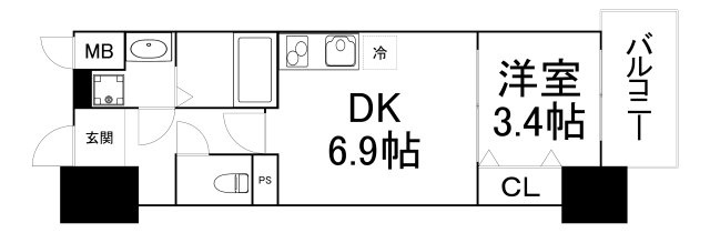 【間取り】 | レシオス阿倍野ヴィータ