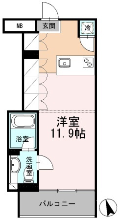 【間取り】 | カスタリア目黒長者丸