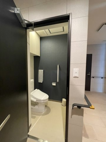 アルファステイツ高天のその他|1階に居住者用のトイレがあり、うれしい設計です
