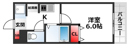 SEPTILE佐堂の間取り