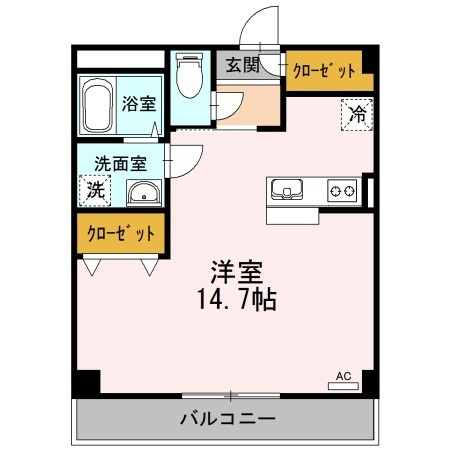Y’s ビルの間取り
