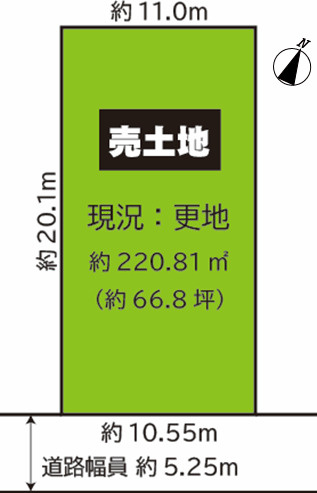 【土地図】 | 清見台２丁目 土地