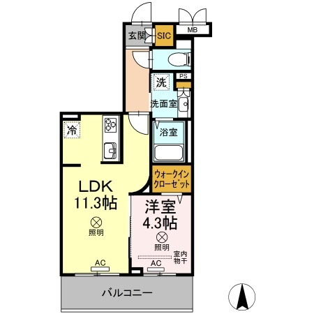 ハイロードの間取り