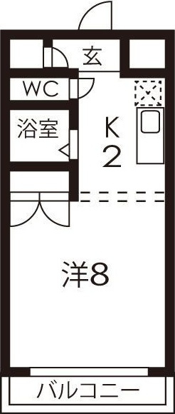 オークヒルズ円庄Ⅱの間取り