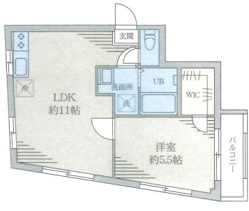 セントフランシス東山の間取り