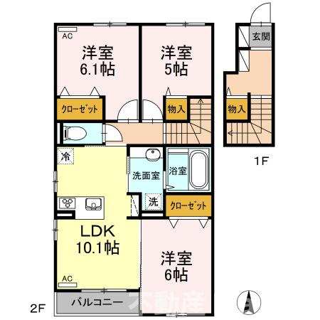 グレイスヴィラの間取り