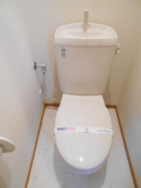 メゾンすみやのトイレ|ウォシュレット設置可能です