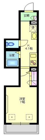 メゾンすみやの間取り|間取り図
