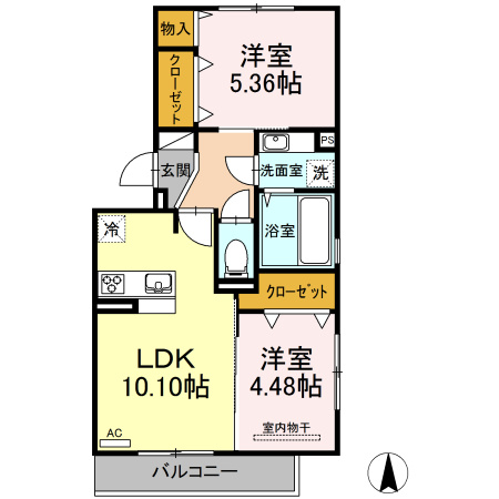 メゾンけやき通りの間取り