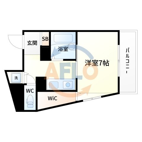 サンロードⅡ新大阪の間取り|間取り