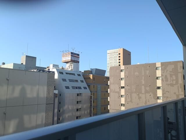 レジェイド新横浜のバルコニー