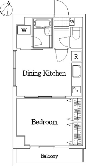 【間取り】 | ゾンネンハイム武蔵関