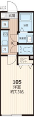 ｖｉｎｏｓｉｔｙ　大和田の間取り