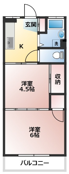 レジデンス西川口の間取り