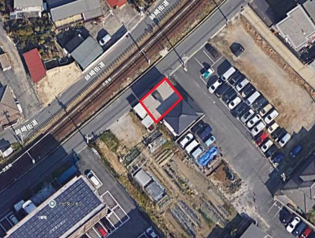半田市祢宜町　倉庫の外観|上空画像