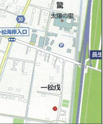 【地図】 | 長生郡長生村一松戊　売地