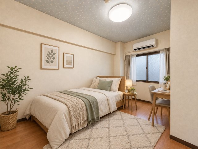 モンテベルデ北田辺の洋室